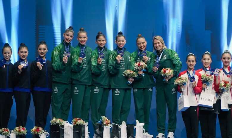 Brasil no topo na ginástica