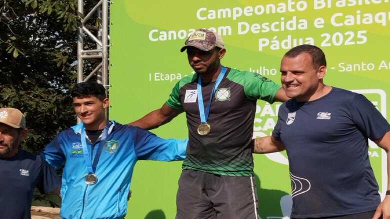 Leonardo conquistou duas medalhas