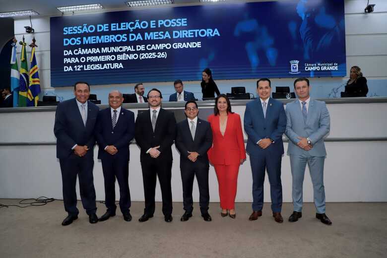 Membros da Mesa Diretora