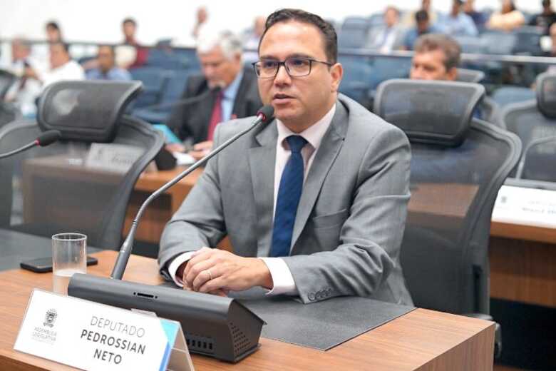 Deputado estadual Pedrossian Neto, autor da proposta