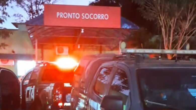 Bandidos chegaram a ser levados pro hospital, mas morreram