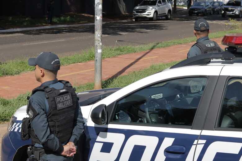 Polícia Militar atua no centro e nos bairros