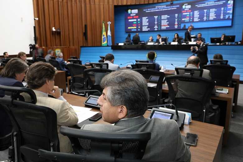 Sessão Plenária da Assembleia Legislativa de MS