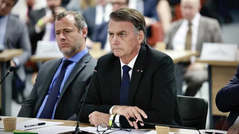 Ex-presidente, Jair Bolsonaro em julgamento no STF