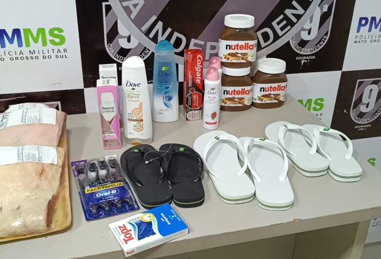 A suspeita foi presa em flagrante