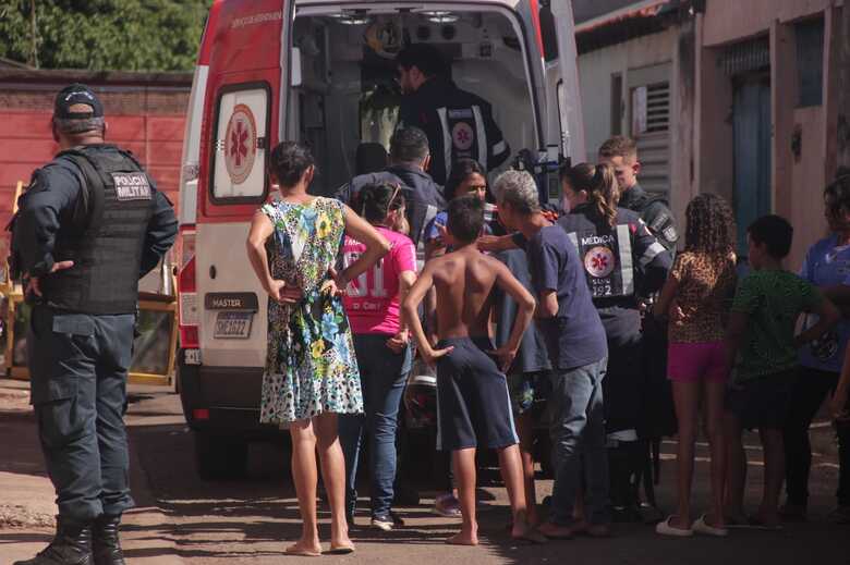 Os dois foram socorridos pelo SAMU
