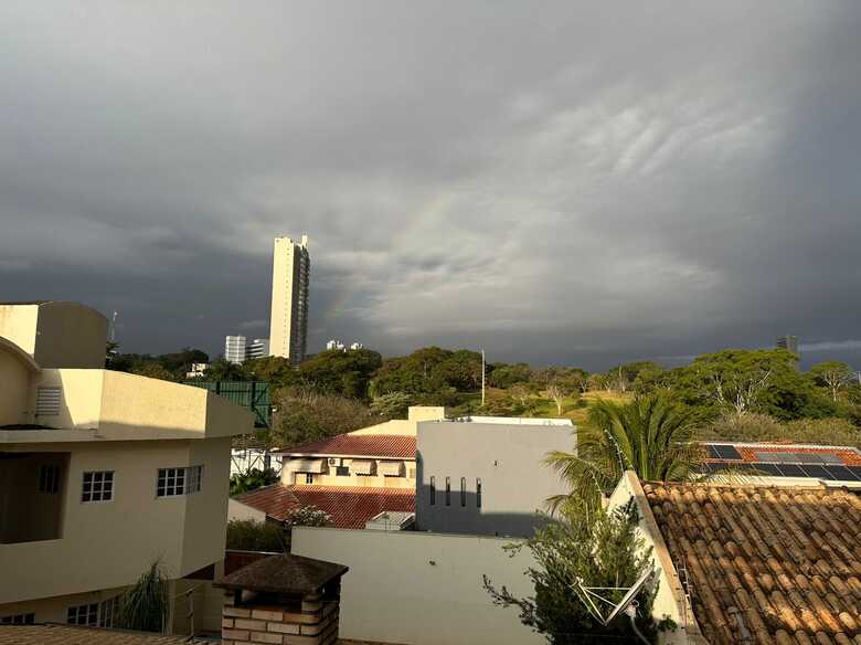 A chuvas podem ocorrer a qualquer hora do dia