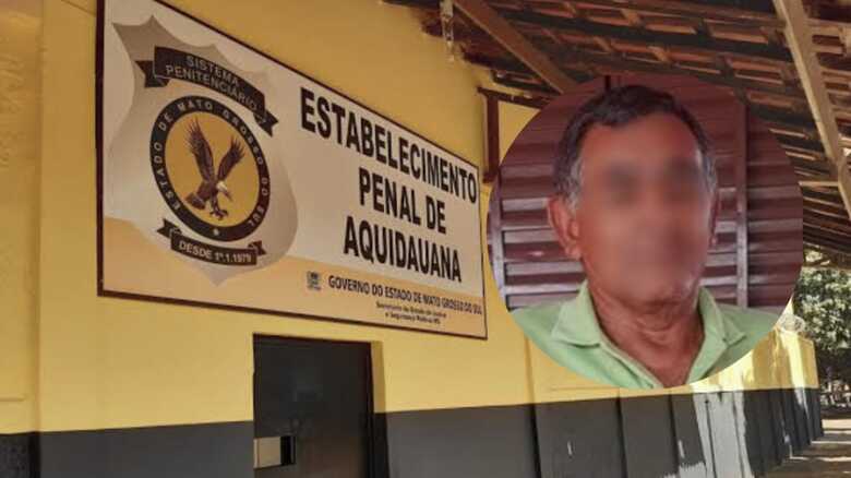 Idoso está atualmente preso em Aquidauana