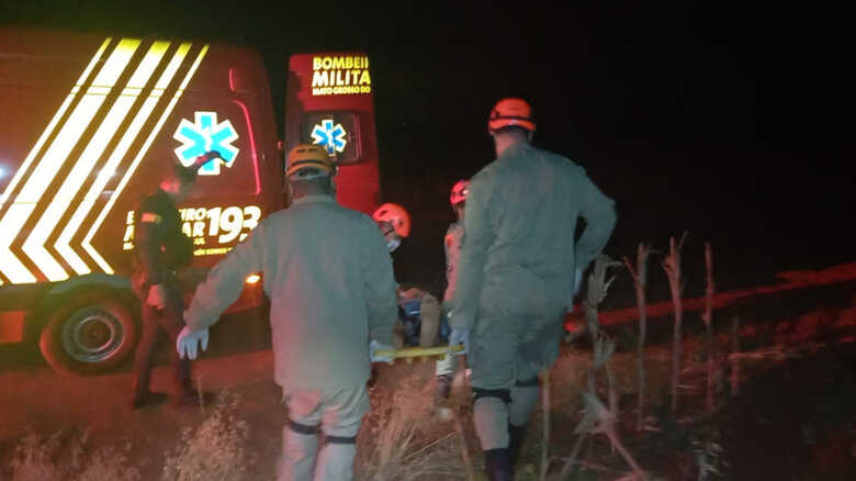 O acidente aconteceu no come&ccedil;o da noite de ontem