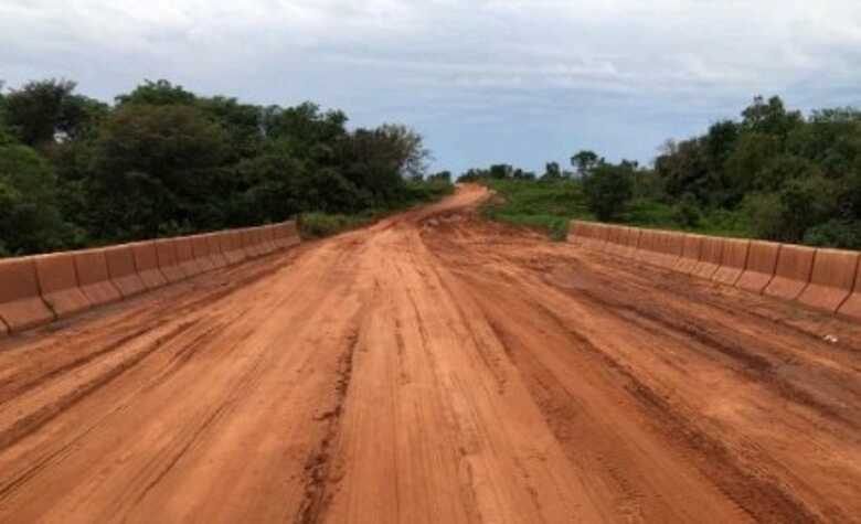 Trecho onde haverá a pavimentação