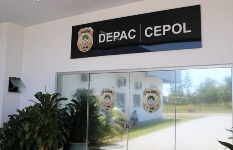 Depac Cepol, em Campo Grande, onde o caso foi registrado
