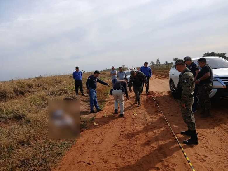 O corpo foi localizado durante a manhã de hoje