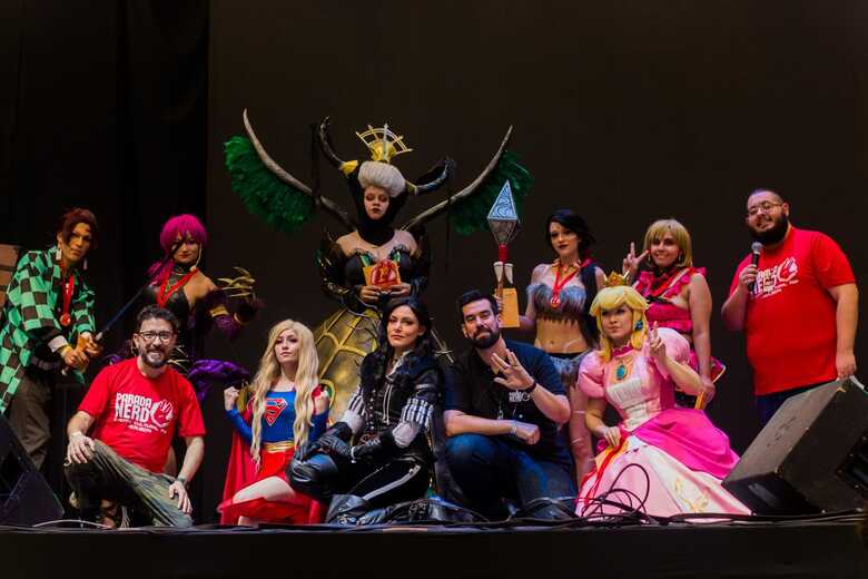 Concurso de cosplay na Parada Nerd