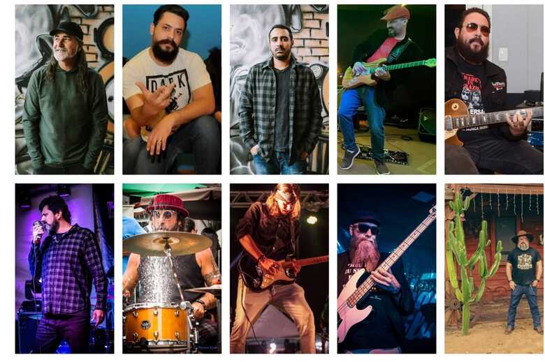 Representantes musicais do evento