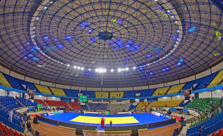 Ginásio do Guanandizão, em Campo Grande