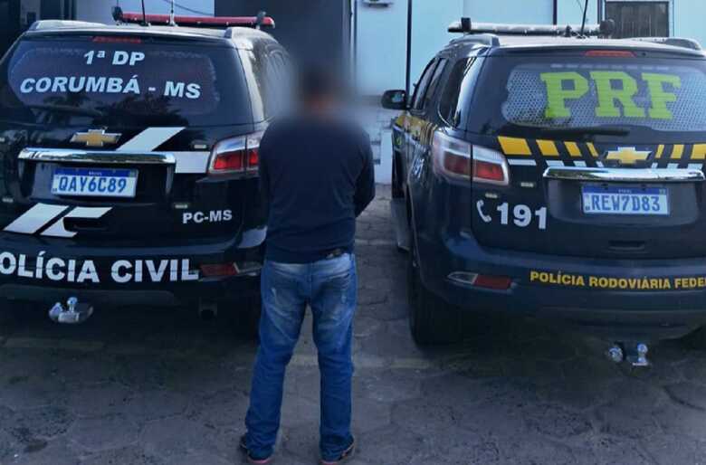 Detido, ele permanece à disposição da Justiça