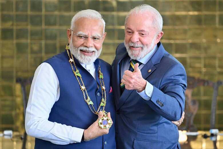 Presidente Lula e Narendra Modi
