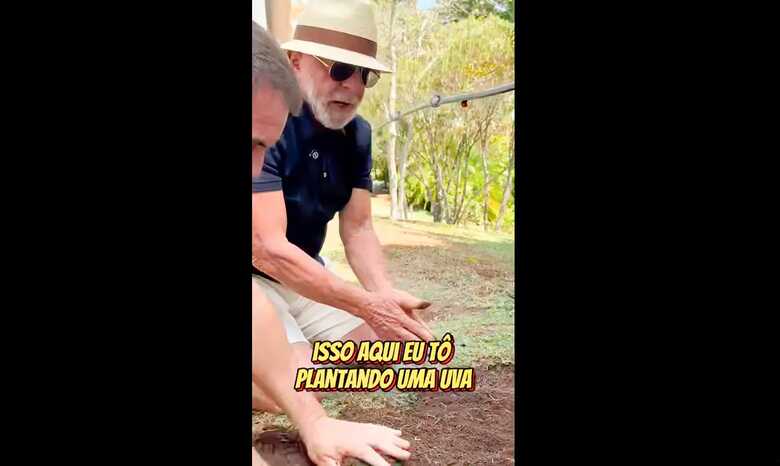 Lula em v&iacute;deo gravado
