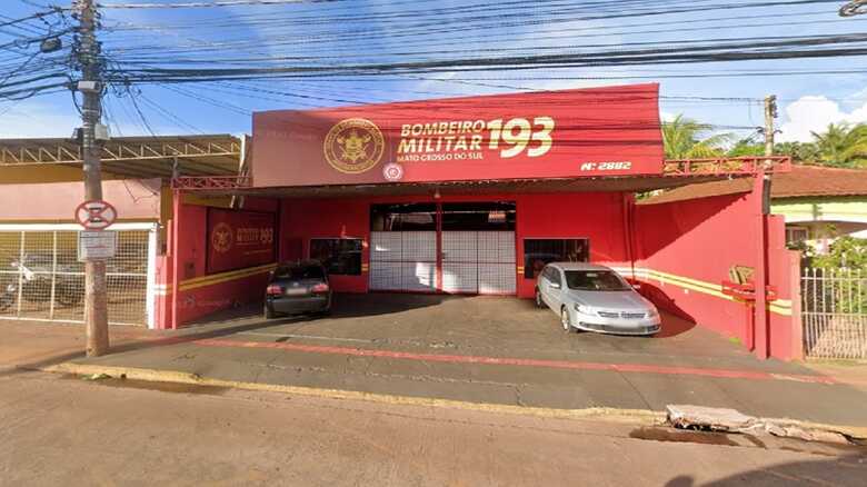 Quartel do Corpo de Bombeiros na Avenida Júlio de Castilho