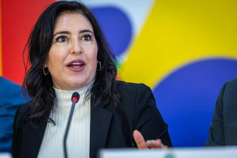 Simone Tebet, ministra do Planejamento e Orçamento