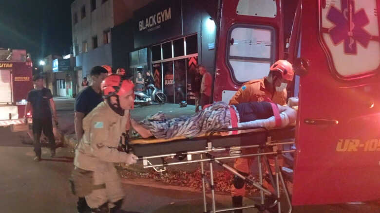 O acidente aconteceu na noite de ontem