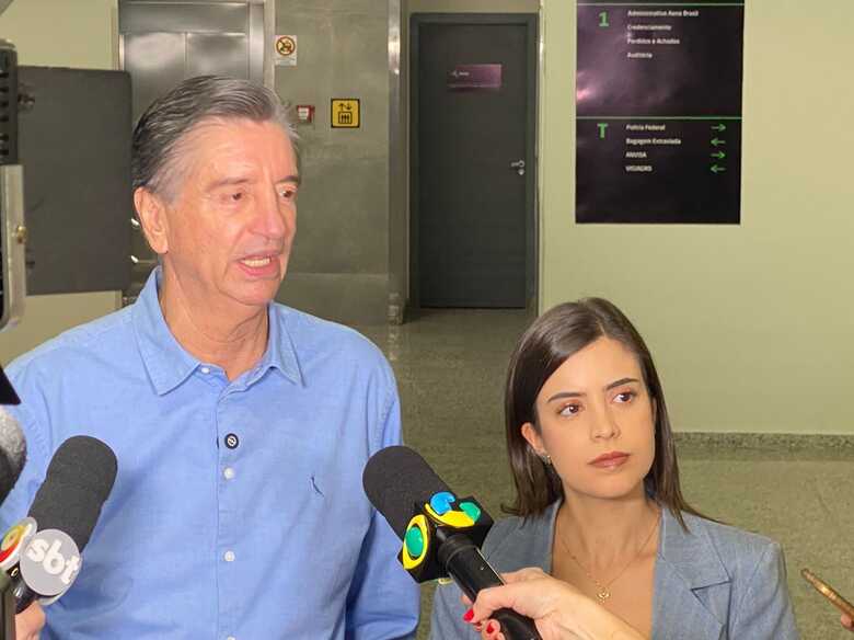 Deputados federais Dagoberto Nogueira e Tabata Amaral