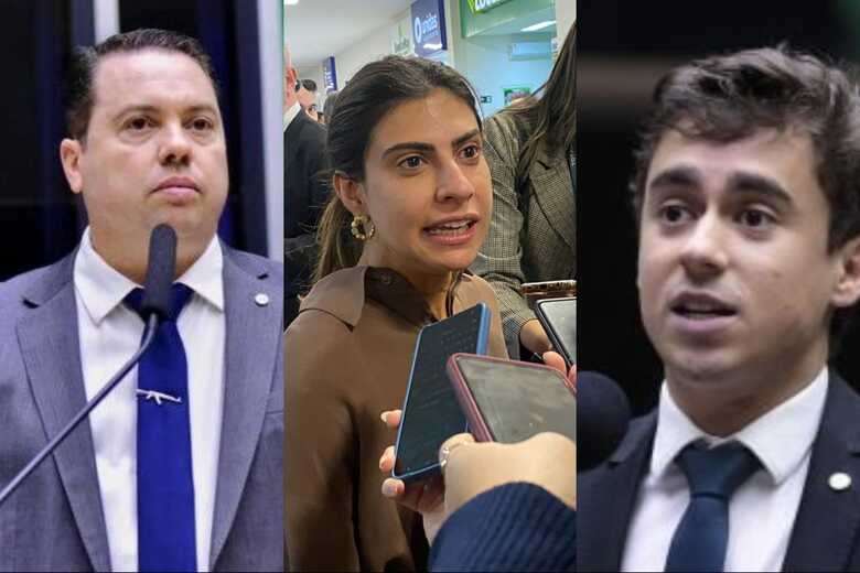 Rofoldo Nogueira, Camila Jara e Nikolas Ferreira - 