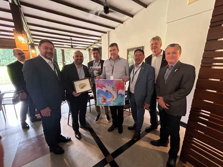 Comitiva de MS na Missão Ásia. 