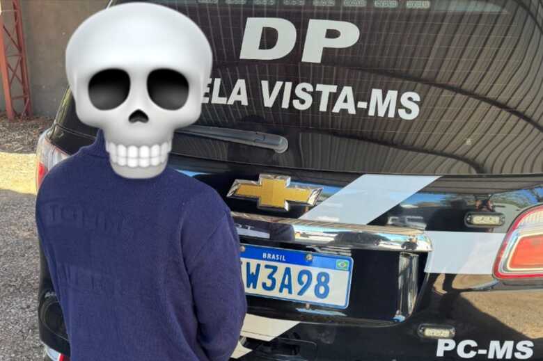 O criminoso foi pego nesta segunda-feira