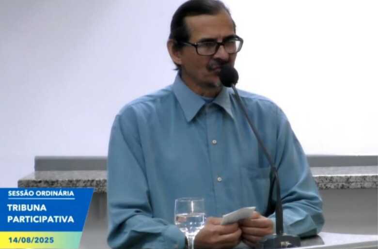 Jorge Aparecido, presidente da Comissão dos Servidores - 