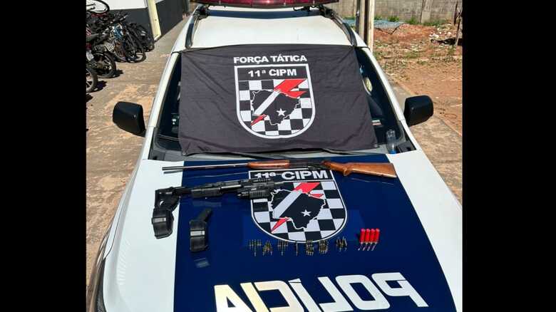 O flagrante aconteceu na tarde de hoje