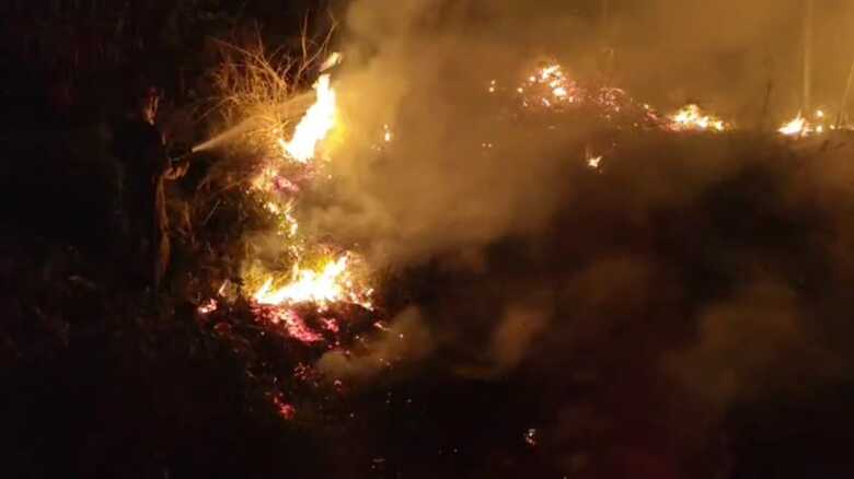 Combate a incêndios se intensificou na região pantaneira