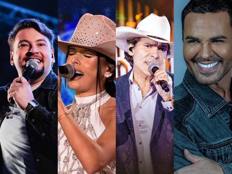 Kaio e Gabriel, Ana Castela, Jads e Jadson, e, Eduardo Costa - 