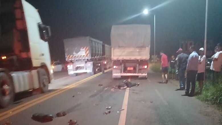 V&iacute;tima faleceu ainda no local