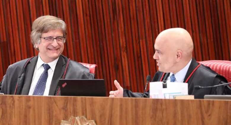 Procurador-geral da República, Paulo Gonet e ministro Alexandre de Moraes, do Supremo Tribunal Federal (STF) - 