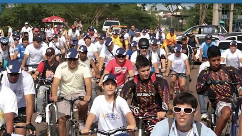 1&ordm; Passeio Ciclístico pela Paz no Trânsito 