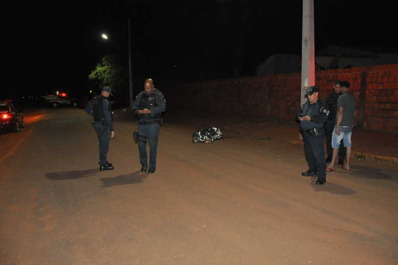 Adolescente morreu na via pública