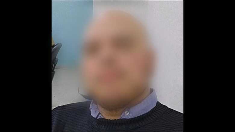 O suspeito foi preso na manhã de ontem