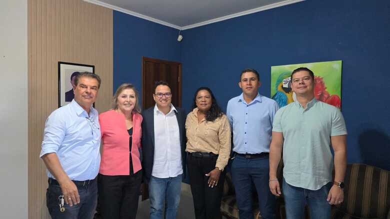 Nelsinho, Nair Branti, Pedrossian Neto, Neuza, Emerson Garrucha e Otávio Trad