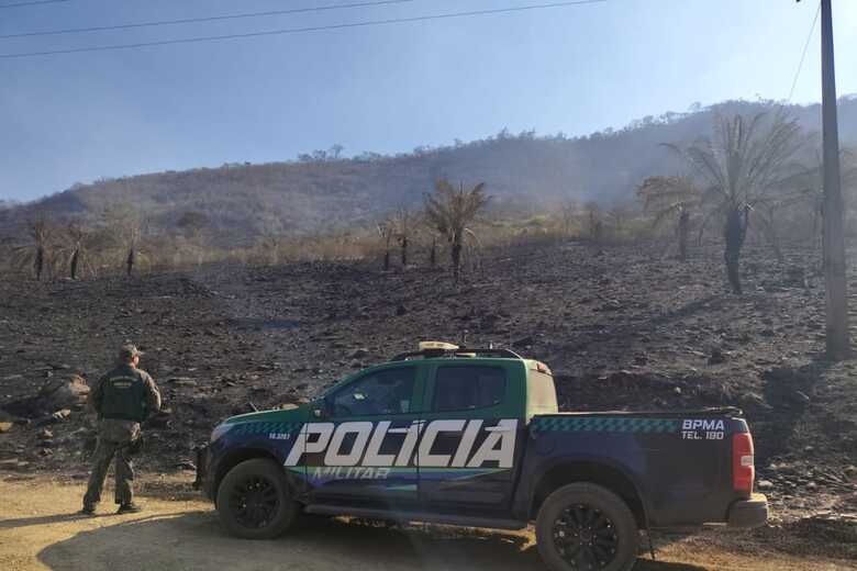 Incêndio aconteceu no dia 13 de setembro em Bodoquena