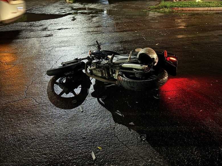 O acidente aconteceu na noite de ontem