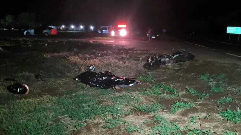 Motoqueiro não resistiu ao acidente