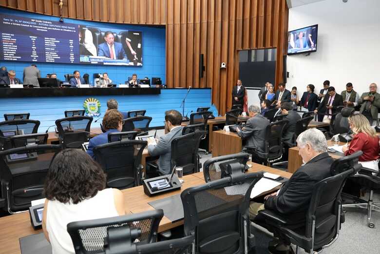 Sessão plenária na ALEMS tem início às 9h