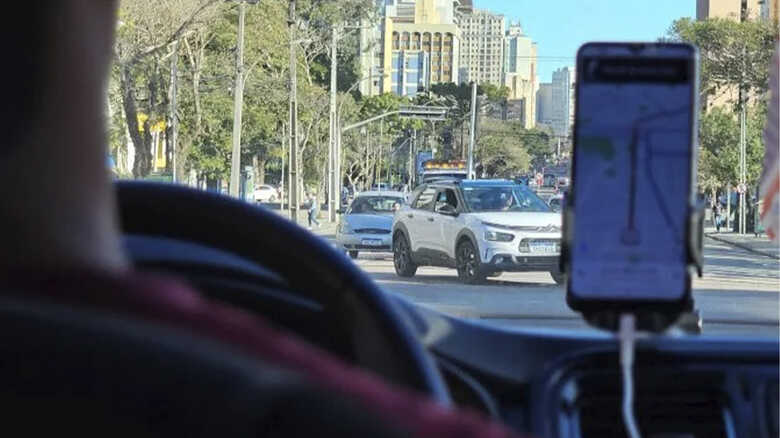 Motorista de app foi ameaçado mesmo estando certo