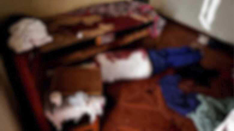 Local onde a vítima foi morta