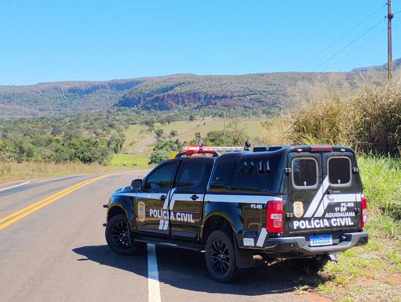 Ele foi localizado em Aquidauana