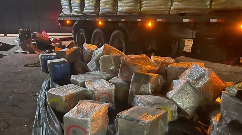 Drogas foram apreendidas