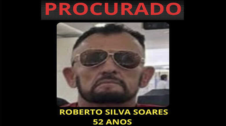 Polícia divulgou o cartaz do suspeito