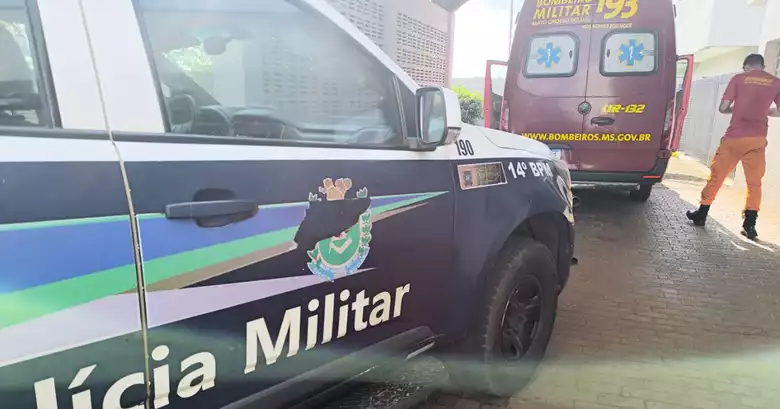 A vítima chegou a ser socorrida, mas não resistiu aos ferimentos 