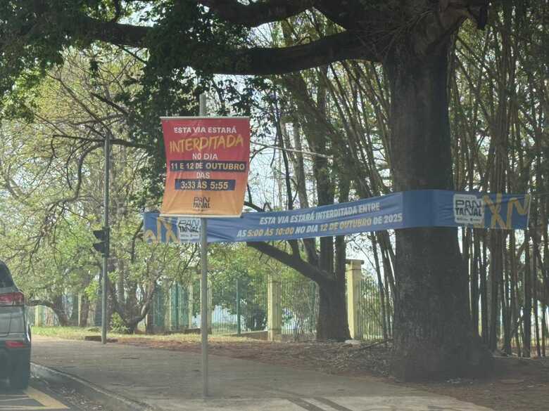 Interdição de ruas